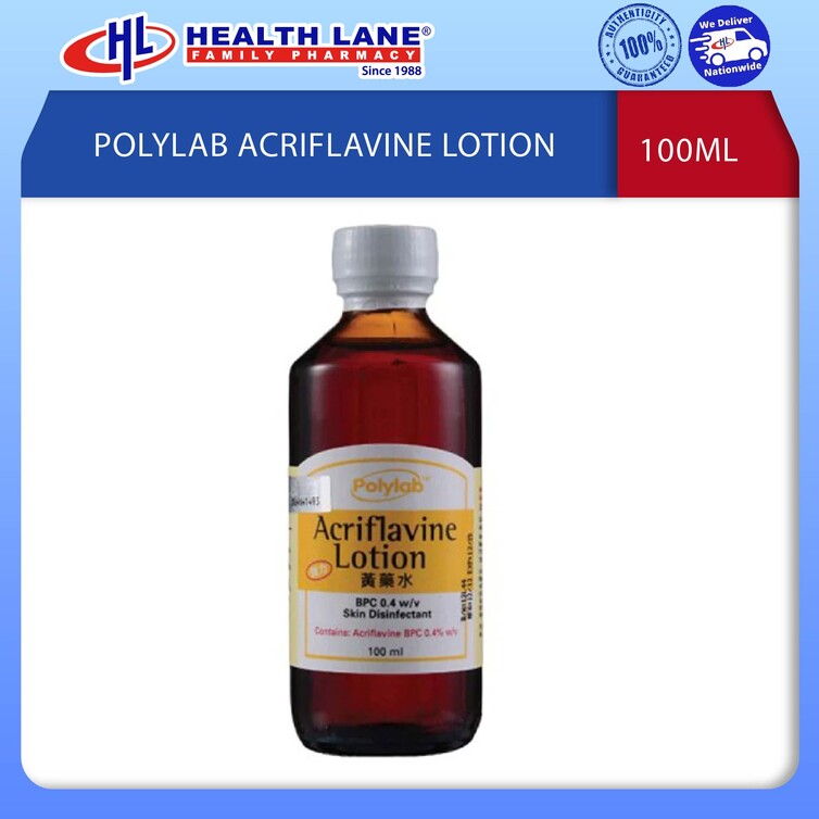 POLYLAB ACRIFLAVINE LOSYEN 100ML